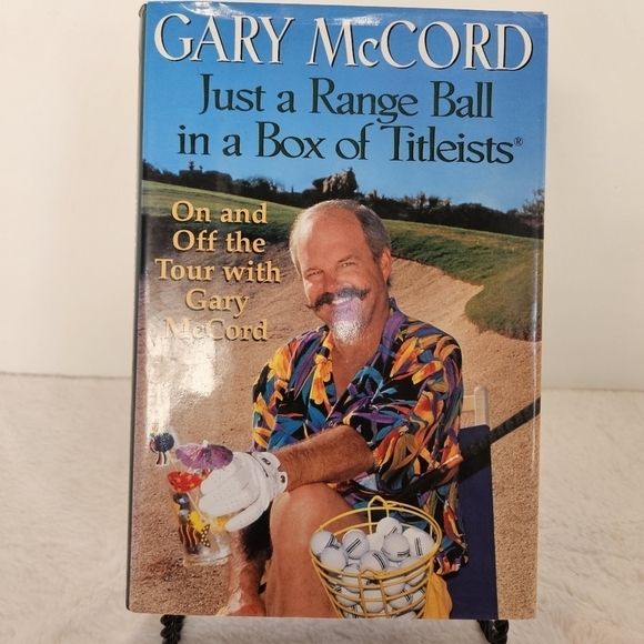 Just a Range Ball in a Box of Titleists by Gary McCord Home Accents Book - Picture 6 of 9